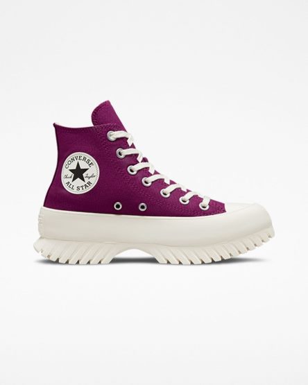 Women's Converse Chuck Taylor All Star Lugged 2.0 Seasonal Color High Top Shoes Purple / Black | AU 46983G